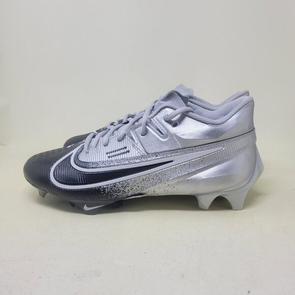 Nike Vapor Edge Elite 360 2 Football Cleats Men’s Size 10 Silver Grey DA5457-003 main image 4